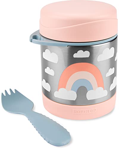 Skip Hop Insulated Baby Food Jar, Sparks, Rainbow