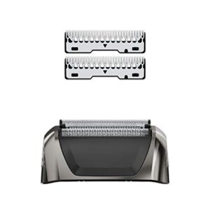 wahl black chrome smart shave replacement foils, cutters and head for 7061 series – model 7045-700