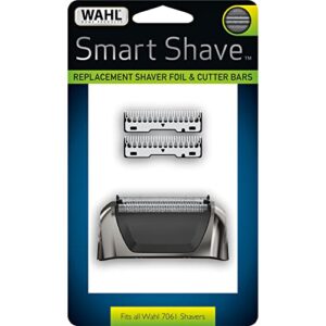 Wahl Black Chrome Smart Shave Replacement Foils, Cutters and Head for 7061 Series - Model 7045-700