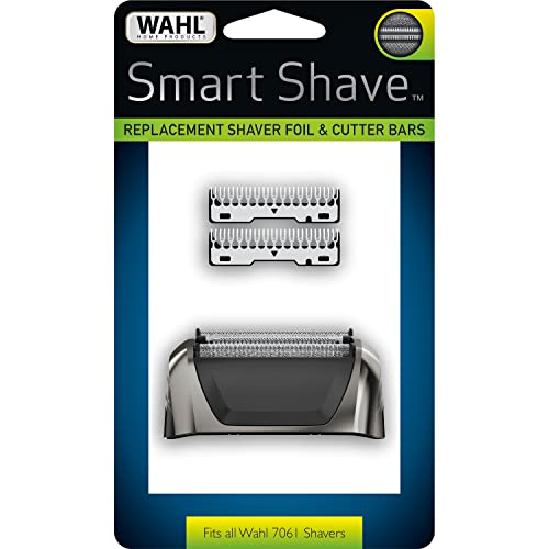 Wahl Black Chrome Smart Shave Replacement Foils, Cutters and Head for 7061 Series - Model 7045-700