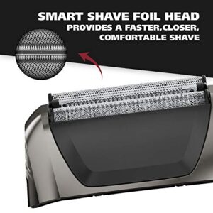 Wahl Black Chrome Smart Shave Replacement Foils, Cutters and Head for 7061 Series - Model 7045-700