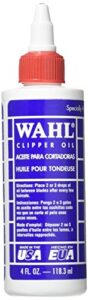 wahl professional – clipper oil for hair clippers and trimmers #3310 – 4 oz