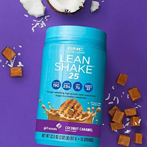 GNC Total Lean® Lean Shake™ 25 Girl Scout - Coconut Caramel