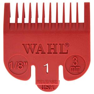 wahl professional – comb attachment no.1 – red
