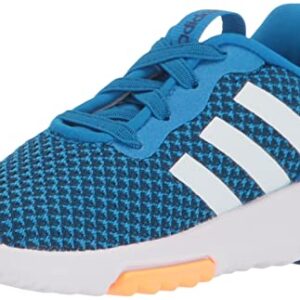 adidas Kids Racer TR 2.0 Running Shoe, Blue Rush/White/Dark Blue, 5.5 US Unisex Toddler