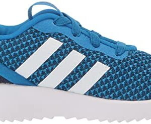 adidas Kids Racer TR 2.0 Running Shoe, Blue Rush/White/Dark Blue, 5.5 US Unisex Toddler