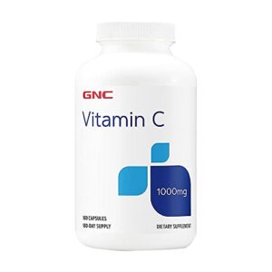 gnc vitamin c capsules 1000mg – 180 capsules