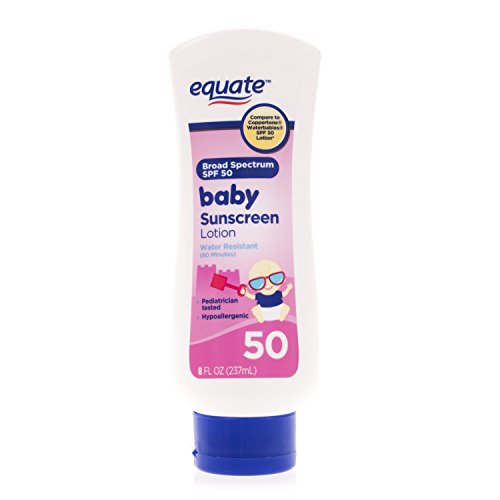 Equate Baby Sunscreen SPF 50 Compare to Coppertone Waterbabies