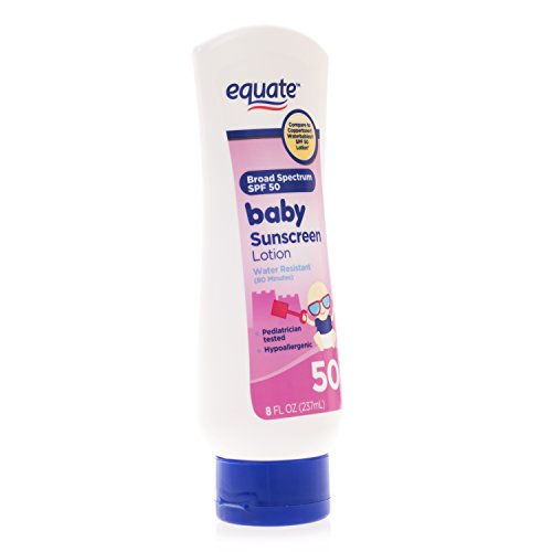 Equate Baby Sunscreen SPF 50 Compare to Coppertone Waterbabies