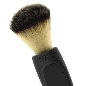 wahl clipper neck duster brush for removing excess hair during hair cutting, beard trimming, and shaving at home – 3512