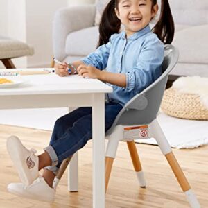 Skip Hop Baby High Chair, Eon 4-in-1, Grey/White