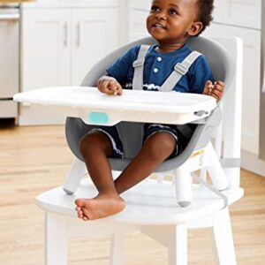 Skip Hop Baby High Chair, Eon 4-in-1, Grey/White