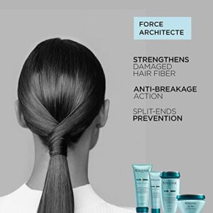 Kerastase Resistance Force Architecte Hair Mask | Length Strengthening Hair Mask for Slow Growing and Damaged Hair | For All Hair Types | 2.5 Fl Oz