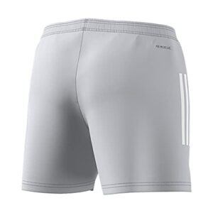 adidas Women's Condivo 21 Shorts, Team Light Grey/White, Small