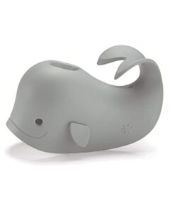 skip hop bath spout cover, universal fit, moby, grey