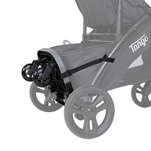 Baby Trend Smooth Wheel Ride-On Stroller Board Compatible with Tango Stroller, Expedition and Tour Stroller Wagons, Black