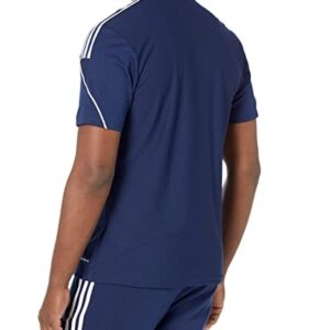 adidas Men's Tiro 23 Jersey, Team Navy Blue/White, Large