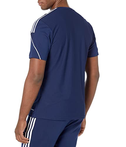 adidas Men's Tiro 23 Jersey, Team Navy Blue/White, Large