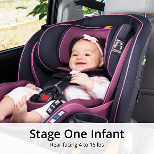 Chicco Fit4 4-In-1 Convertible Car Seat - Onyx | Black/Grey