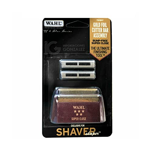 Wahl Bump Control Super Close Foil and Cutter Set