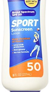 Equate Sport Lotion SPF 50, 8 Ounce Bottle