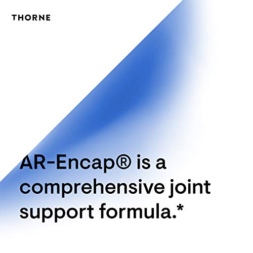 Thorne Joint Support Nutrients - Glucosamine and MSM with Curcumin, Bromelain, and Boswellia for Joint Support - 240 Capsules