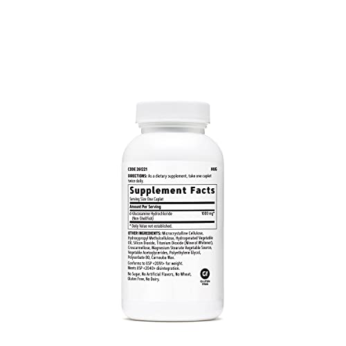 GNC Glucosamine 1000mg - 90 Vegetarian Caplets