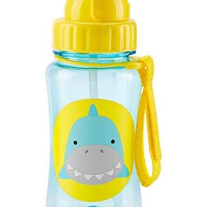 Skip Hop Toddler Sippy Cup with Straw, Zoo Straw Bottle, Shark