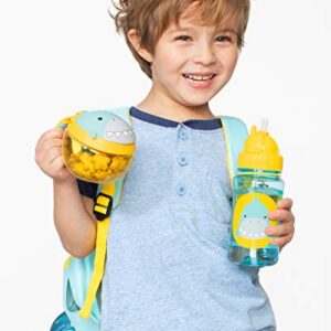 Skip Hop Toddler Sippy Cup with Straw, Zoo Straw Bottle, Shark