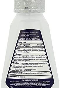 Crest Pro-Health Clinical CPC Antigingivitis/Antiplaque Oral Rinse Deep, Clean Mint 473 ml pack of 2