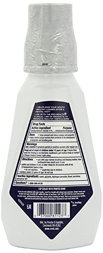 Crest Pro-Health Clinical CPC Antigingivitis/Antiplaque Oral Rinse Deep, Clean Mint 473 ml pack of 2