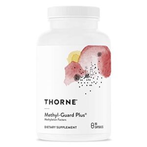 Thorne Methyl-Guard Plus - Active folate (5-MTHF) with Vitamins B2, B6, and B12 - Supports methylation and Healthy Level of homocysteine - Gluten-Free, Dairy-Free, Soy-Free - 90 Capsules