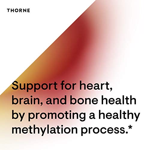 Thorne Methyl-Guard Plus - Active folate (5-MTHF) with Vitamins B2, B6, and B12 - Supports methylation and Healthy Level of homocysteine - Gluten-Free, Dairy-Free, Soy-Free - 90 Capsules