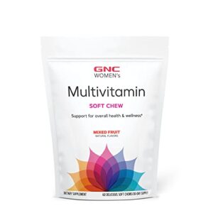 gnc womens multivitamin soft chew – mixed fruit