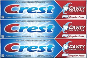crest toothpaste cavity protection regular (pack of 3)
