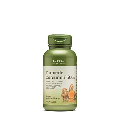 GNC Herbal Plus - Turmeric Curcumin 500mg 100 capsules