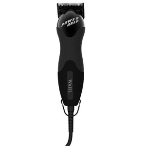 wahl professional animal power grip clipper for dogs, cats, pets, horses, and other animal fur, black matte (#8879-200)