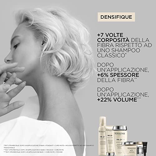 KERASTASE, Densifique Bain Densite Homme Daily Care Shampoo Ounce, Fresh, 8.5 Fl Oz