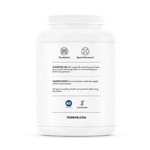 Thorne Whey Protein Isolate - 21 Grams of Easy-to-Digest Whey Protein Powder - NSF Certified for Sport - Chocolate Flavored - 31.9 Ounces - 30 Servings