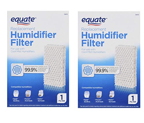 Equate Replacement Humidifier Filter 2-Pack