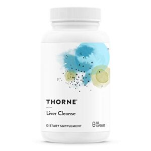 thorne research – liver cleanse – support system for detoxification and liver support – 60 capsules