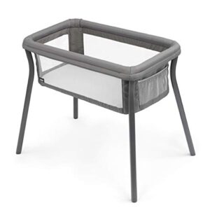 chicco lullago anywhere portable bassinet – sandstone | grey