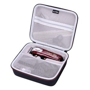 ltgem eva hard storage case for wahl professional 5-star cordless magic clip clippers #8148 #8451 #8545 #8509 – carrying organizer bag
