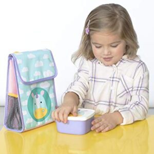 Skip Hop Toddler Lunch Box, Zoo Lunch Bag, Unicorn