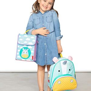 Skip Hop Toddler Lunch Box, Zoo Lunch Bag, Unicorn