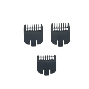 replacement beard stubble guide comb set for wahl all in one lithium ion trimmer 59300 (view photos and description for compatible models and blade size)