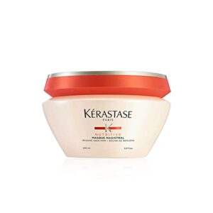 kerastase nutritive magistral hair mask, 6.8 fl oz kerastase nutritive, nourishing & conditioning mask, for severely dry hair | with irisome complex | masque magistral | 6.8 fl oz