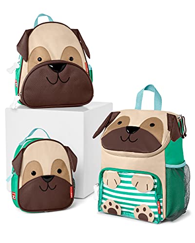 Skip Hop Big Kid Backpack, Zoo Kindergarten Ages 3-4, Pug