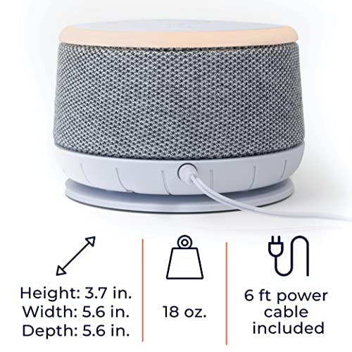 Yogasleep Dohm Nova White Noise Sound Machine. Includes Night Light, Timer, 10 Fan Speeds for Louder Noise Blocking. Noise Canceling for Office Privacy & Concentration, Better Sleep for Baby & Adults.