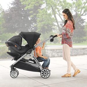 Chicco Bravo For2 Standing/Sitting Double Stroller, Iron